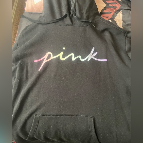 VS PINK black hoodie - XL - Picture 2 of 3